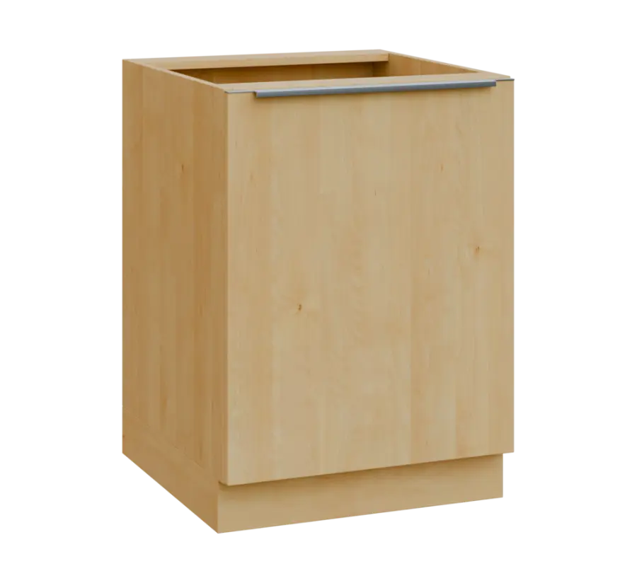 SIS - 6D spodní skříňka, 1-dveřová, pravá, 870x600x600, javor horský